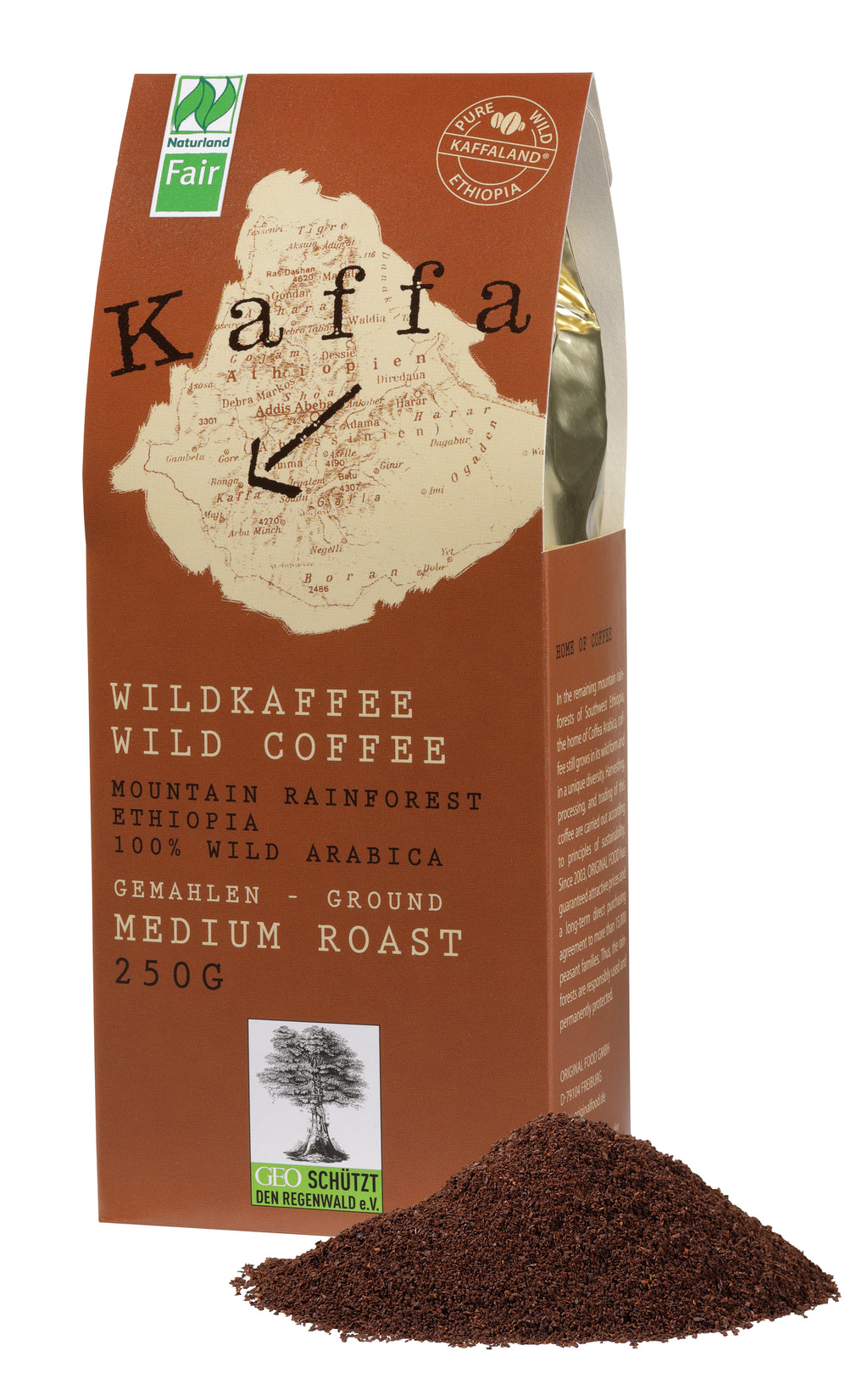 Bio Wildkaffee, 250 g gemahlen