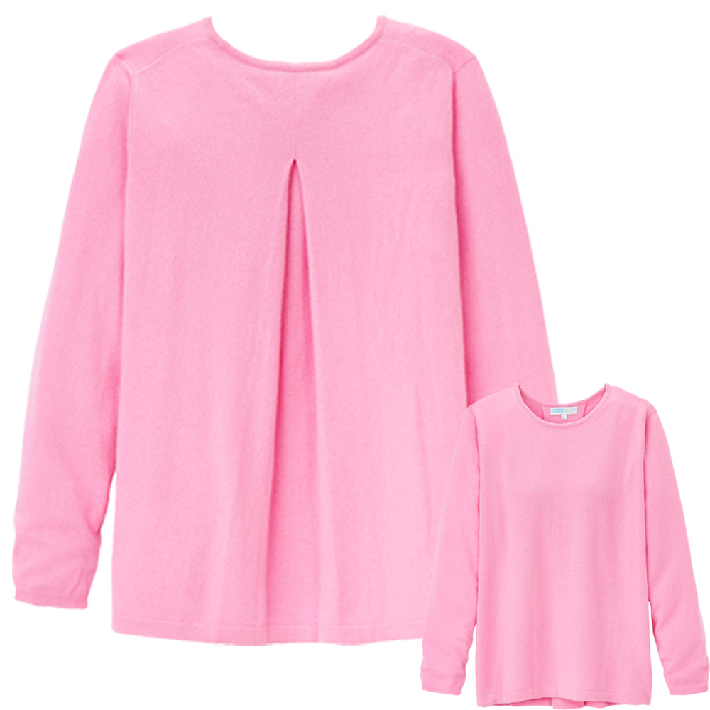 Kaschmirpullover, Rückenfalte