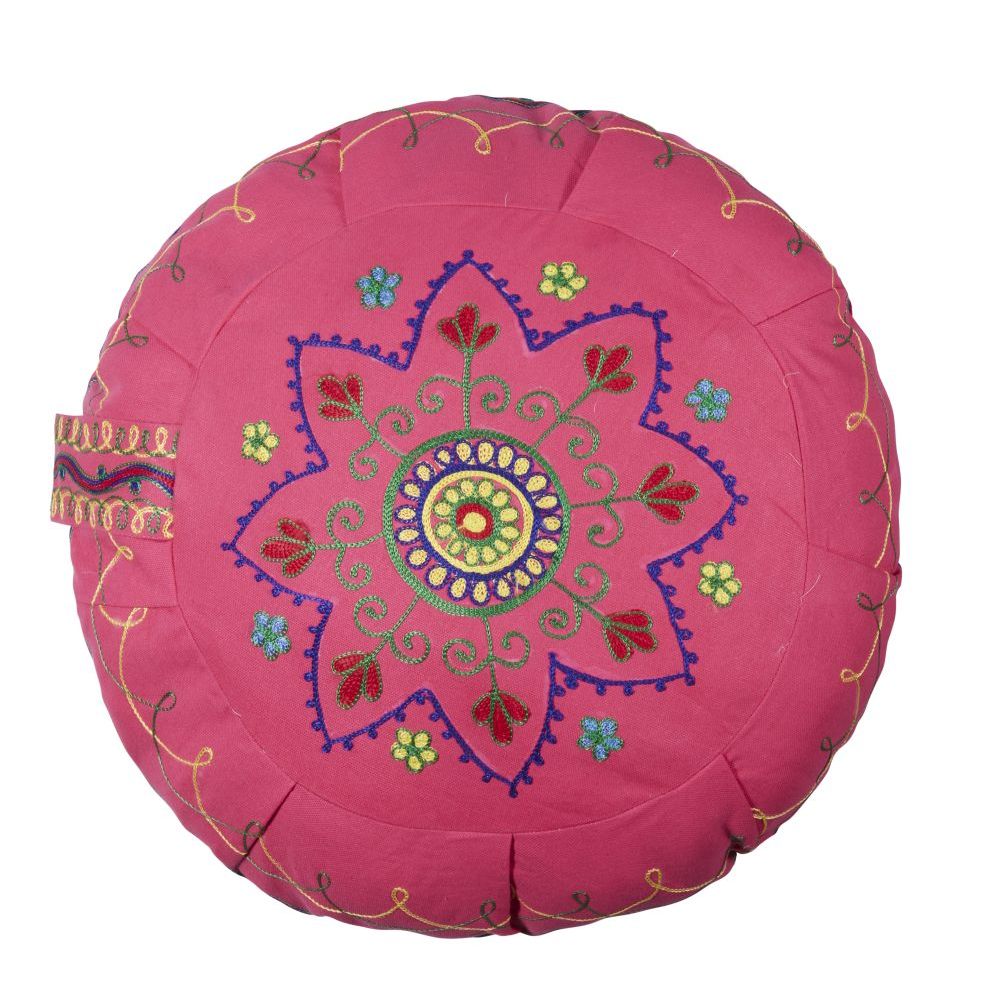 Rundes Yogakissen mit Füllung