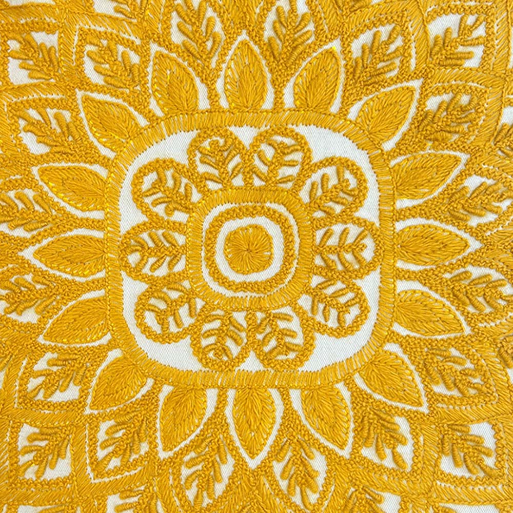 Detailfoto der Stickerei