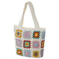 Shopper mit langen Henkel im Granny Square Design.