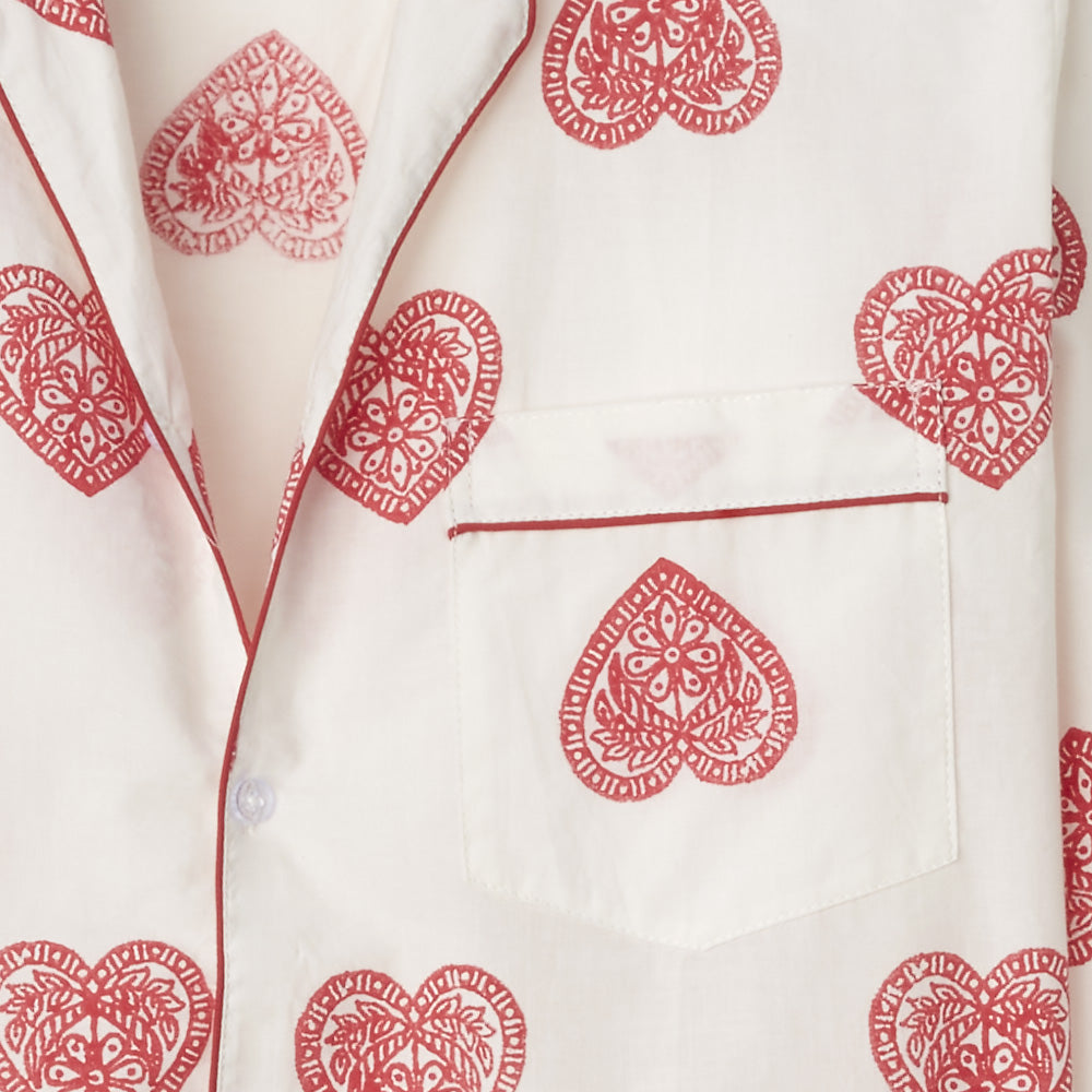 Pyjama Herzprint