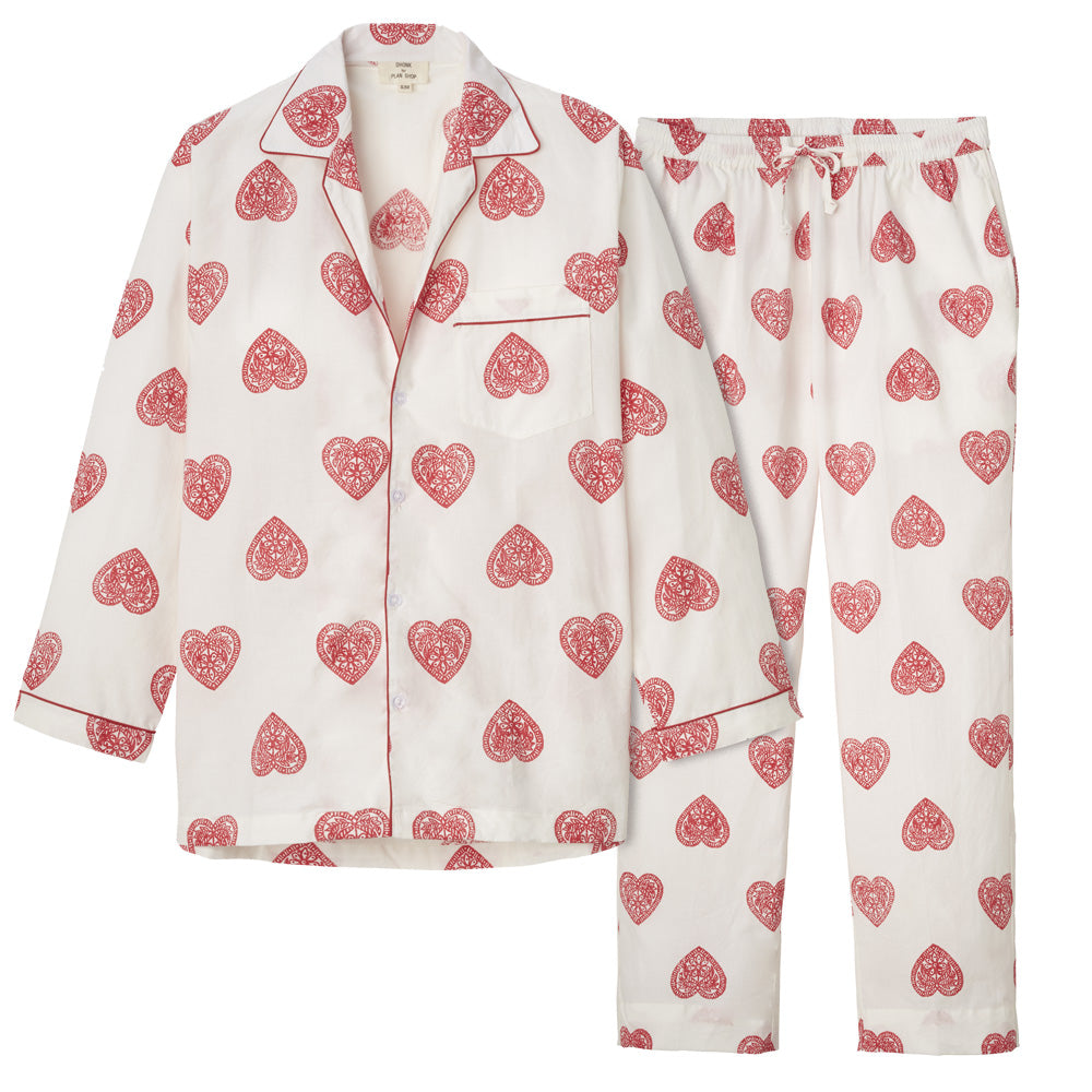 Pyjama Herzprint