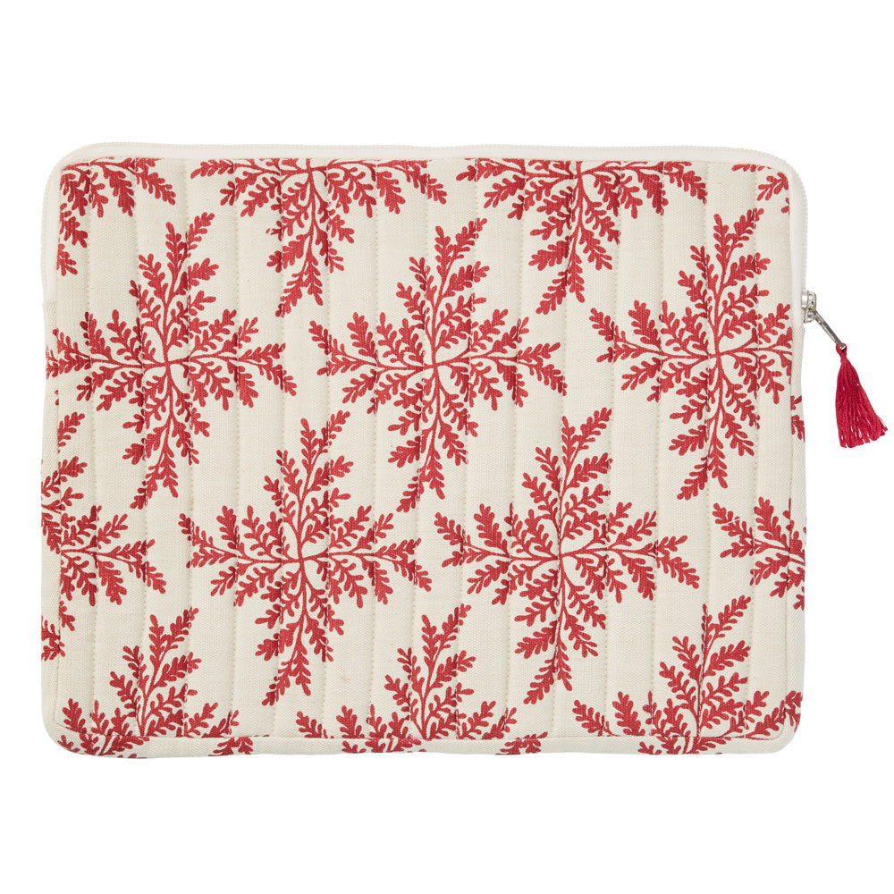 Laptoptasche ,floral gemustert.