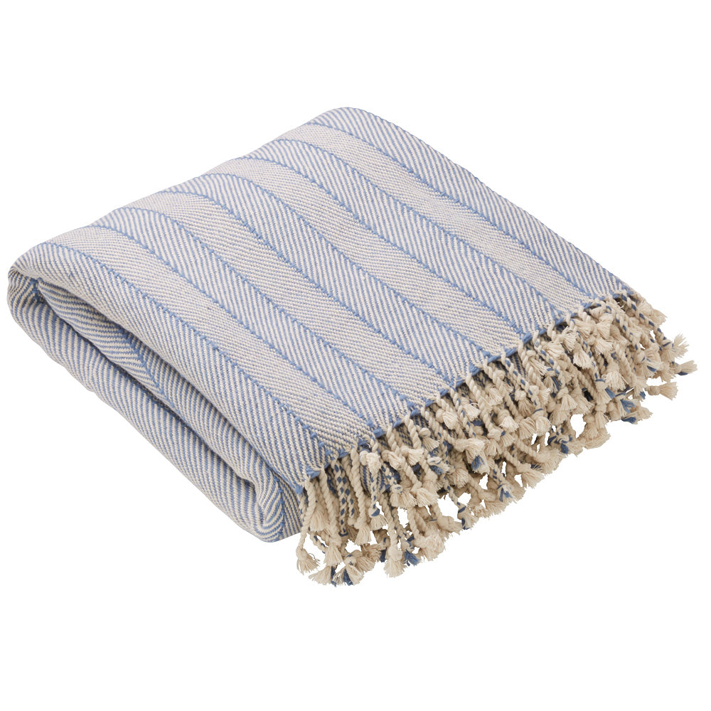 Handgewebtes Plaid, Herringbone