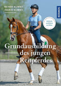 Buch einer jungen Reiterin auf Ihrem Pferd als Titelbild, darunter der Titel
