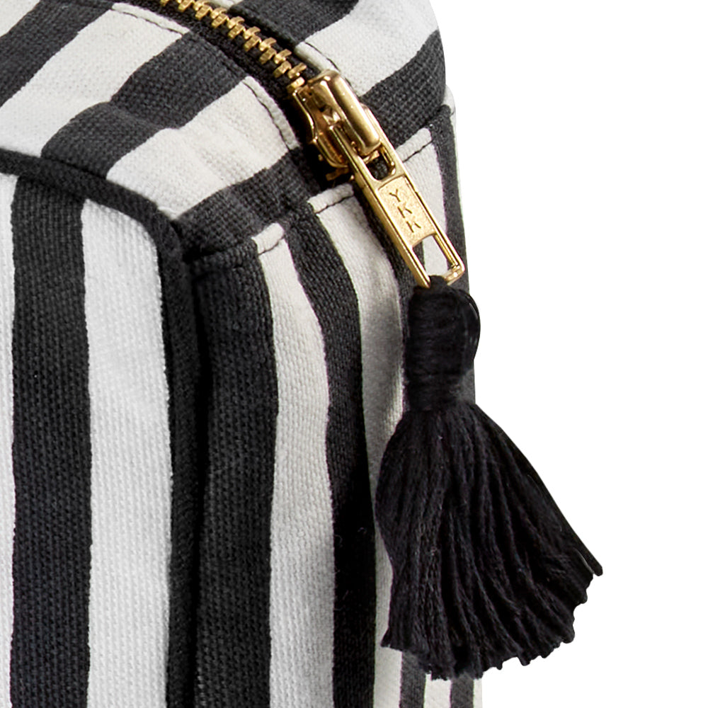 Kulturtasche schwarz/weiß