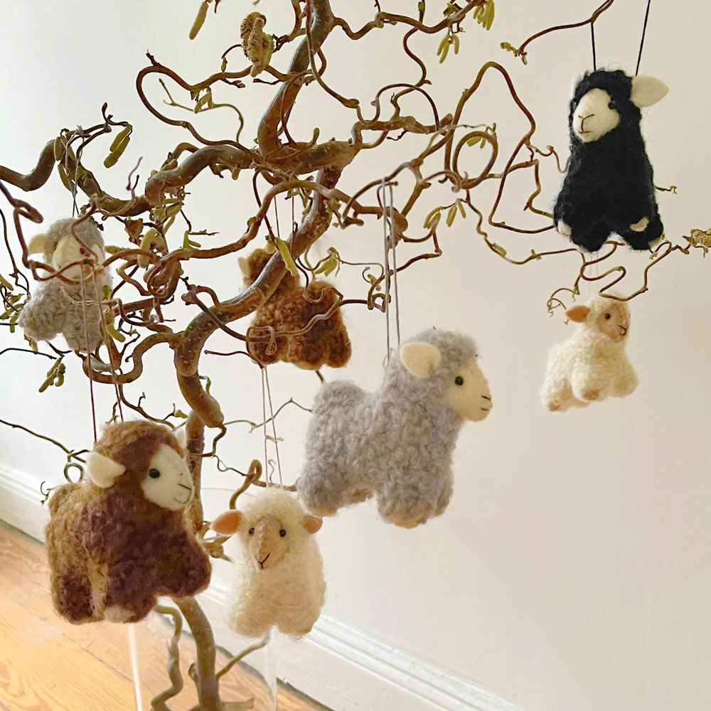 Filzanhänger "Schaf"-2