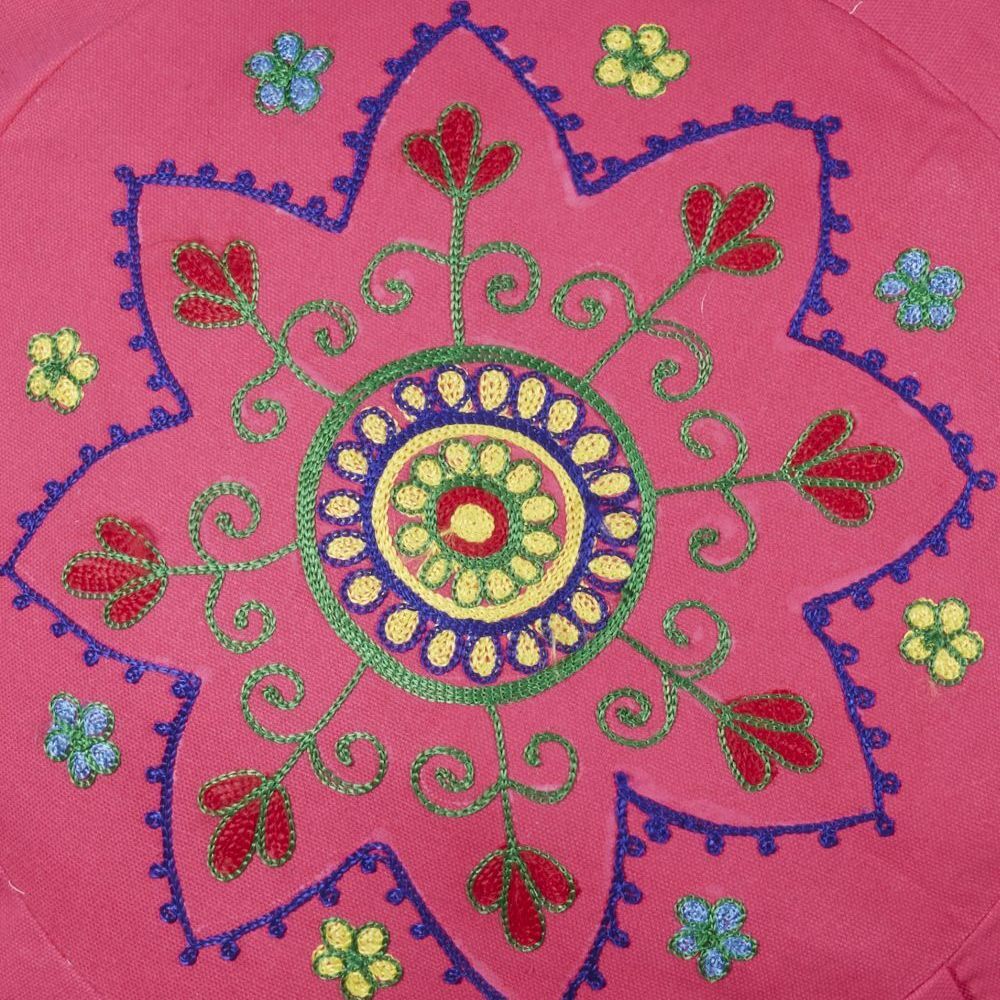 Rundes Yogakissen mit Füllung-4