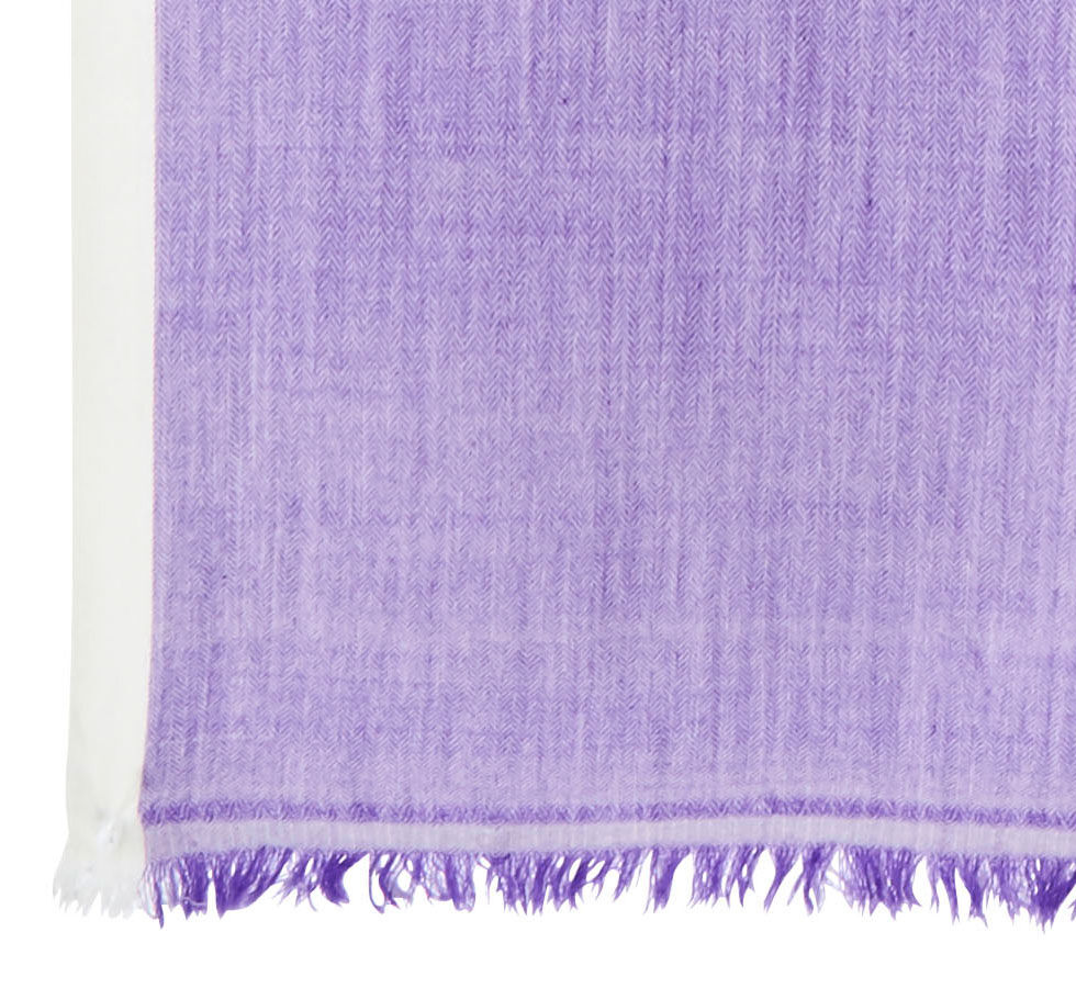 Wollschal, mit Seitenstreifen-15