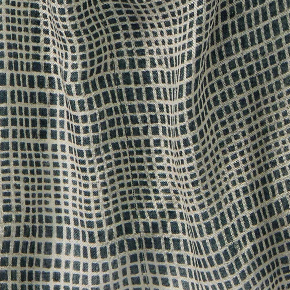 Leichter Schal, reine Wolle, grünkariert-1