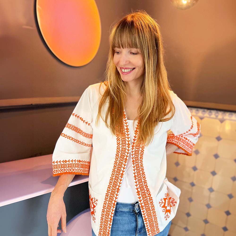 Blusenjacke bestickt-1