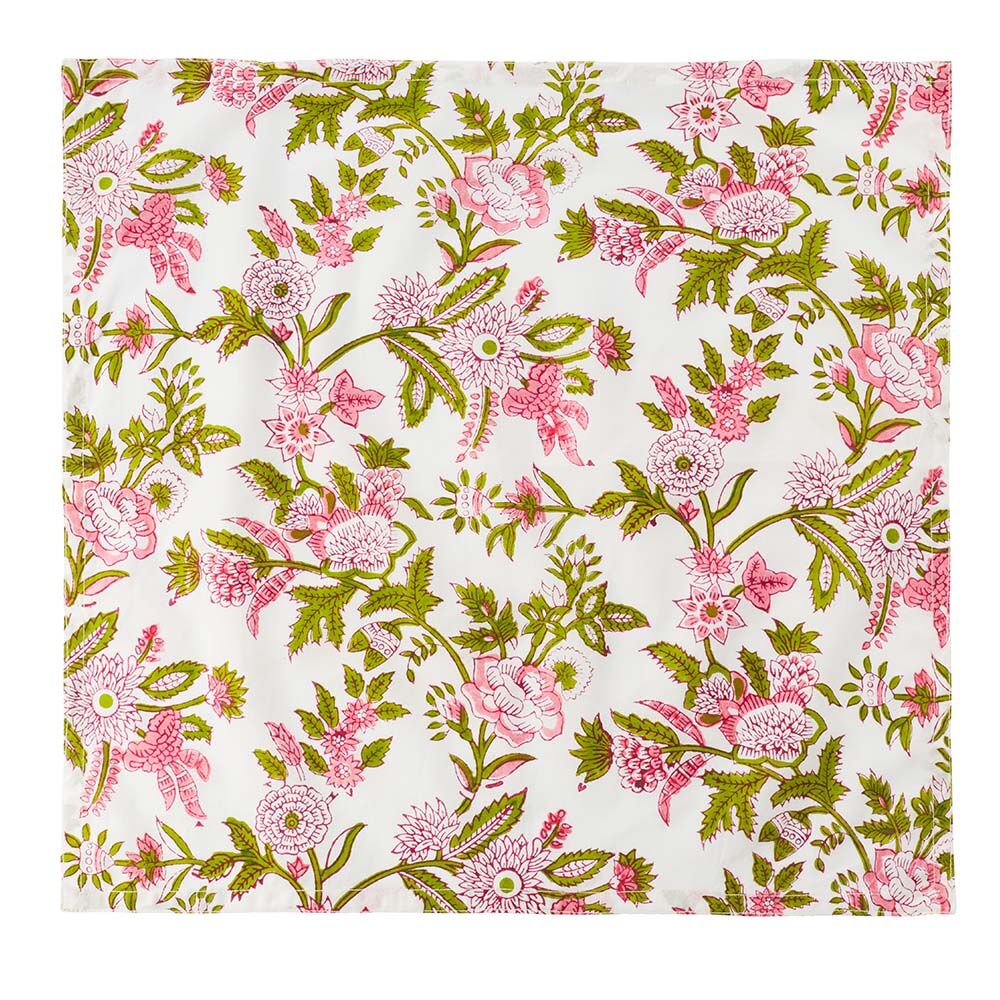 Serviette Blumenmuster-2