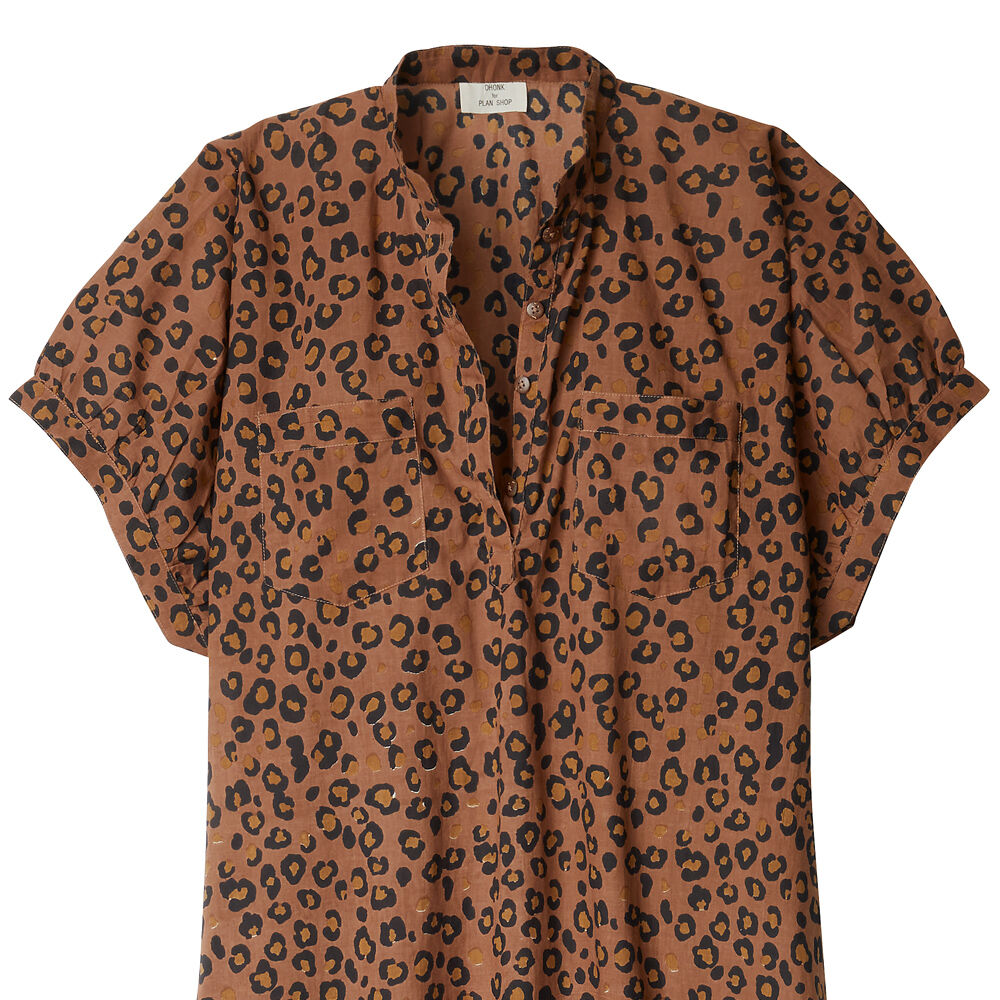 Kleid mit Leo-Print-2