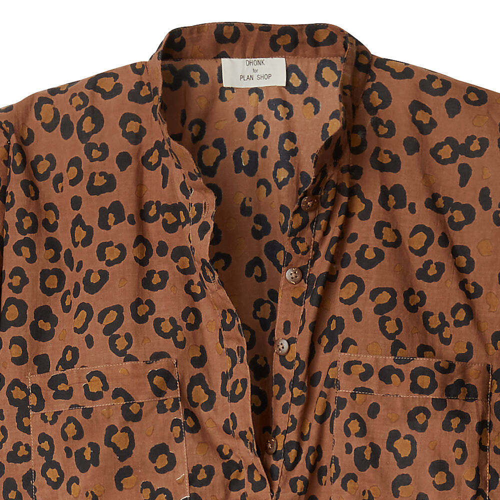 Kleid mit Leo-Print-3