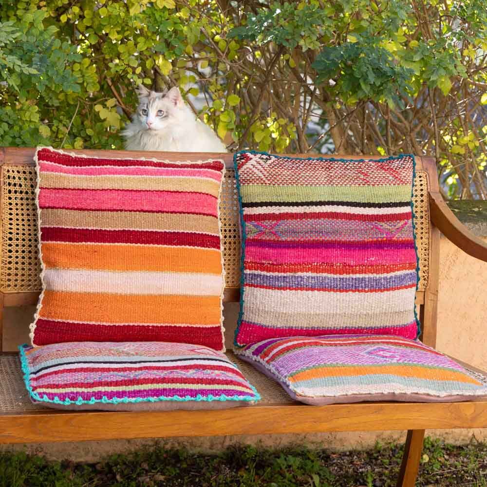 Kissenhülle aus recyceltem Frazada-1