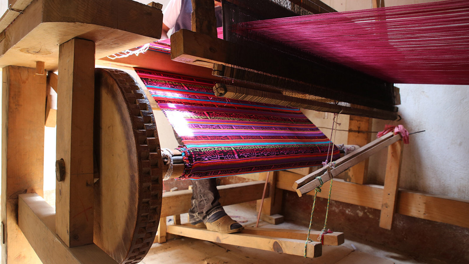 Unterwegs mit traditionellen Textilien-2