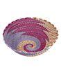 1.Vorschau-Bild Telefondrahtkorb, Spirale lila-rot-braun