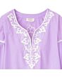 4.Vorschau-Bild Kleid mit Stickerei, lila