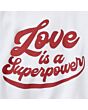 4.Vorschau-Bild Hoodie "Love is a Superpower"