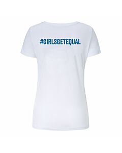 T-Shirt - "#GIRLSGETEQUAL", weiß für Damen