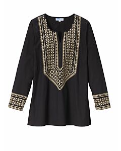 Tunic with embroidery