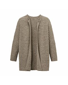 Offene Strickjacke