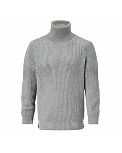 Herren Rollkragenpullover, hellgrau