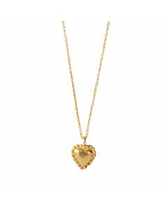 Heart charm necklace