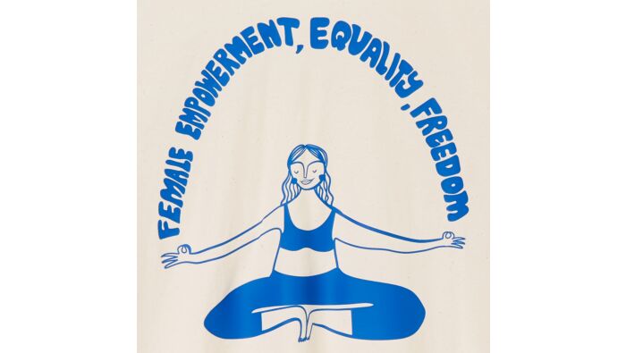 "Girls get Equal" - Yoga Tasche