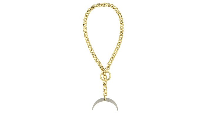 Bracelet “Crescent”, gold-plated