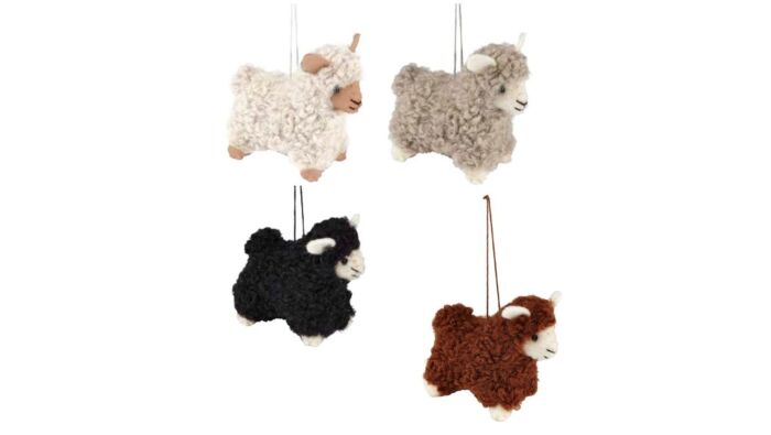 Felt pendant "Sheep“