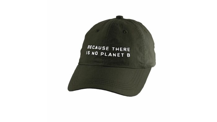 Cap - Because there is no planet B, dunkelgrün