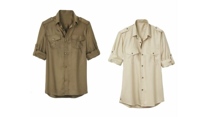 Ladies’ blouse in ranger style