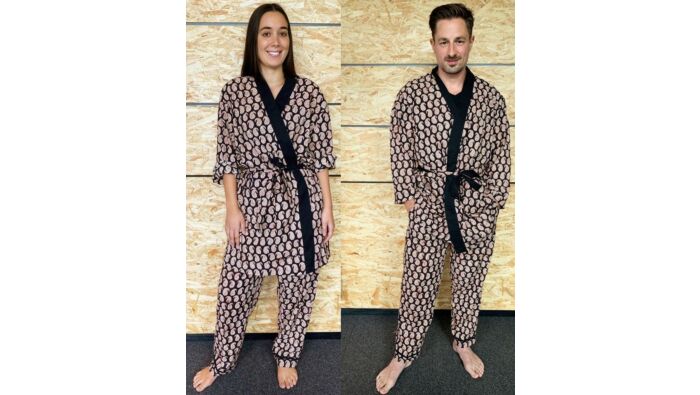 Kimono-Hausanzug