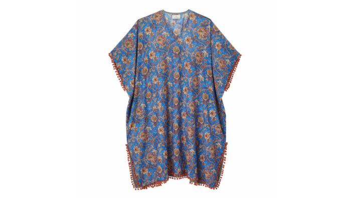 Beach tunic, floral print