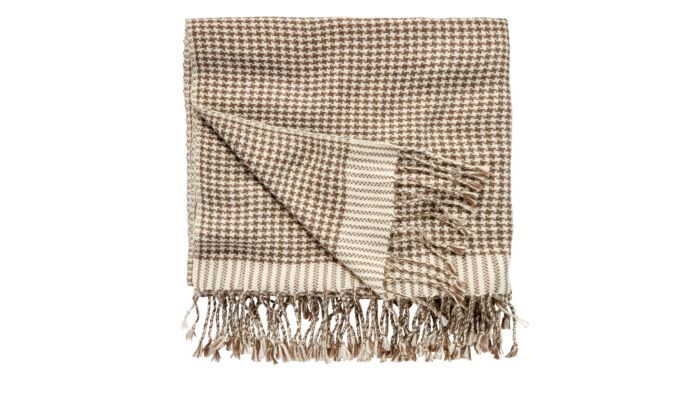 Handgewebtes Alpaka-Plaid
