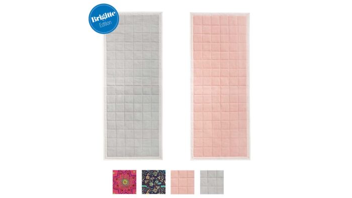 Yoga mat, quilted