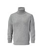 1.Vorschau-Bild Herren Rollkragenpullover, hellgrau