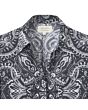3.Vorschau-Bild Bluse 3/4 Ärmel, schwarz-weiß print