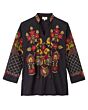 2.Vorschau-Bild Bluse bestickt , reine Baumwolle
