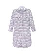 3.Vorschau-Bild Hemdblusenkleid mit Blumenprint, reine Baumwolle