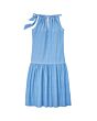 3.Vorschau-Bild Neckholder-Kleid, Midi, reine Baumwolle