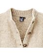3.Vorschau-Bild Alpaka Strickjacke, handgestrickt, naturfarben