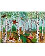 1.Vorschau-Bild Grußkarte Birkenwald