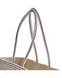 3.Vorschau-Bild Jute Tote Bag, schwarz/beige gestreift
