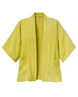 Kimono-Jacke, gelb