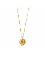 Heart charm necklace