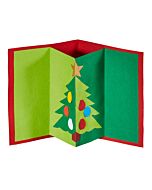 Pop-Up Karte Weihnachtsbaum