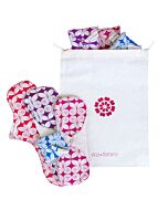 Starter Kit waschbare Stoffbinden mit Tasche